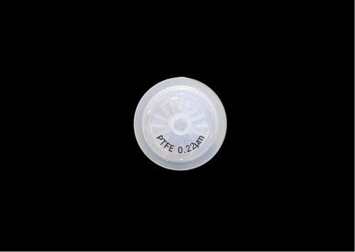 PTFE syringe filter 13mm .22um