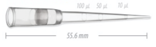 Labcon ZAPSlik FILTER 300uL Low Retention LTS Pipette Tips, GRADUATED, STERILE, 9600 tips/case
