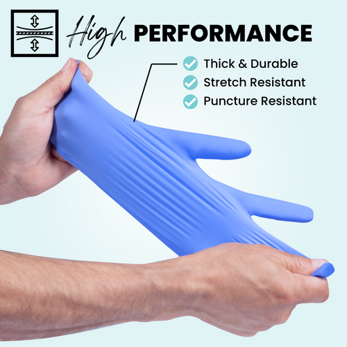 Biodegradable nitrile gloves