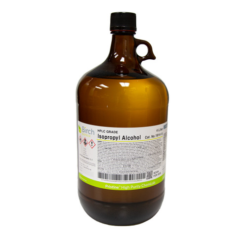 Pristine® IPA (Isopropyl Alcohol/Isopropanol), HPLC Grade, 4x4L