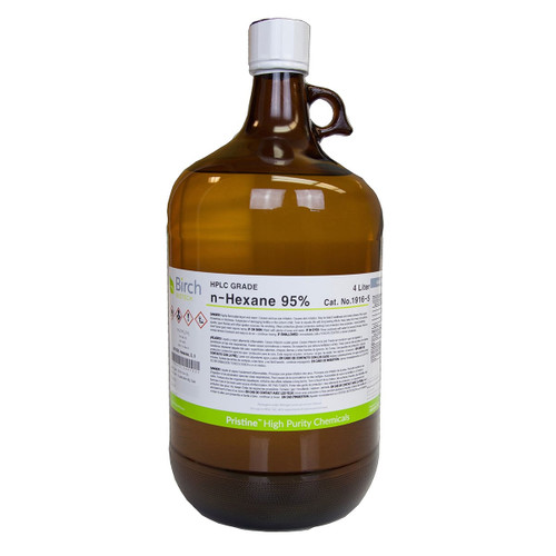 Pristine® n-Hexane 95%, HPLC Grade, 4x4L