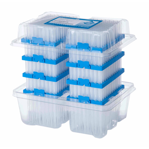 Gilson F1735052 Pipetman Expert Pipette Tips, E1000 XL, 50-1250uL, NON-STERILE, NON-FILTERED, 102.2mm Length, TOWERPACK RELOAD RACKS of 96, 3072 Tips/Case