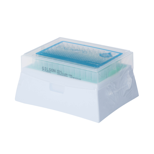 Gilson F1736002 Pipetman Expert Pipette Tips, E300 TIPACK, 1-300uL, NON-STERILE, NON-FILTERED,58.57mm Length, RACKED, 32 Racks of 96, 3072 Tips/Case