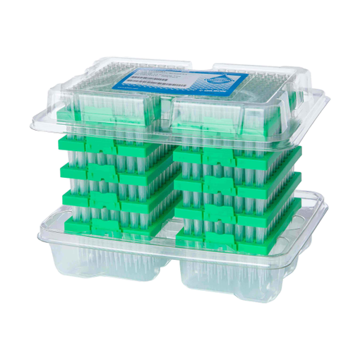 Gilson F1736052 E300 Pipetman Expert Pipette Tips, 1-300uL, NON-STERILE, NON-FILTERED, 58.57mm Length, TOWERPACK RELOAD RACKS of 96, 3840 Tips/Case