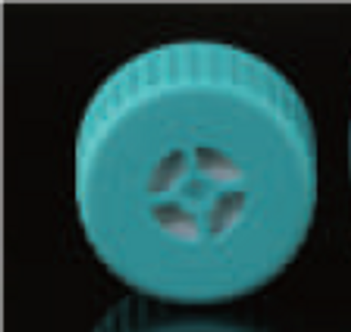 Vent Cap for 125mL Erlenmeyer Flasks,  1/pk, 25/cs