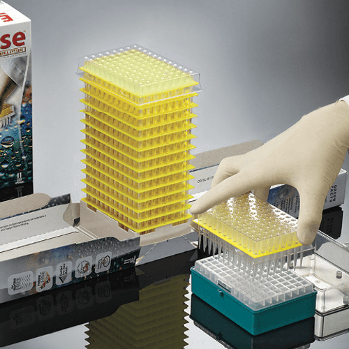 Labcon SuperSlik Pipet Tips for 10µL Pipettors, in Eclipse Refill, 12480 tips/case