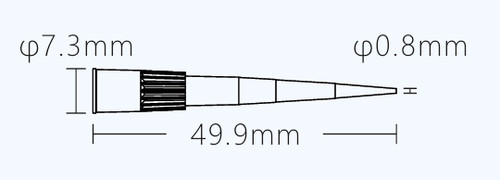 RecoverMAX  10-200uL LTS Filtered Pipette Tips - Sterile, Standard Retention, RNase/DNase-Free, Racked, Batch-Consistent (4800/case)