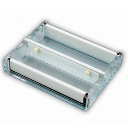 Hoefer Fluorescent Labeled Running Tray with Casting Gates for SUBHT