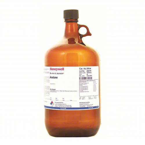 ACETONE, for HPLC, GC, pesticide residue analysis and spectrophotometry, 4L