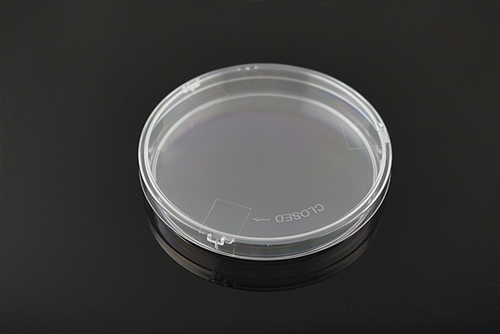 90 x 15 mm Non-treated Petri Dish, with Safety Lock, Sterile, 20/pk, 500/cs