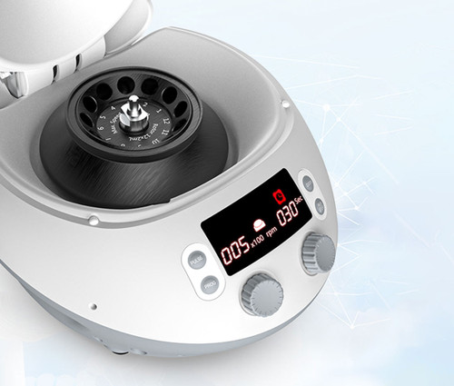 High Speed Centrifuge w/Timer, 500-15,000rpm, 0.2/0.5/1.5/2ml x 12 Fixed Angle Rotor