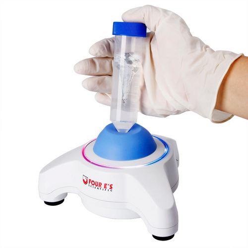 Mini Vortex Mixer, Blue, Battery Operated