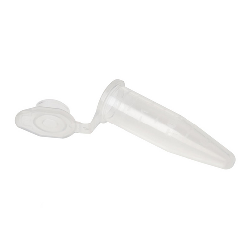 1.5mL Graduated Microcentrifuge Tube, Clip Cap, Low Retention, Clear, 250/pk, 10 pk/cs