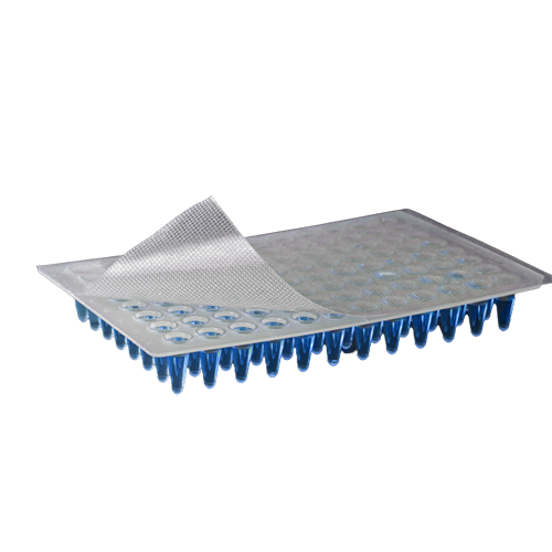 Crystal Clear Plate Seals for QPCR and PCR, Pressure Sensitive, Sterile, 100 per pack