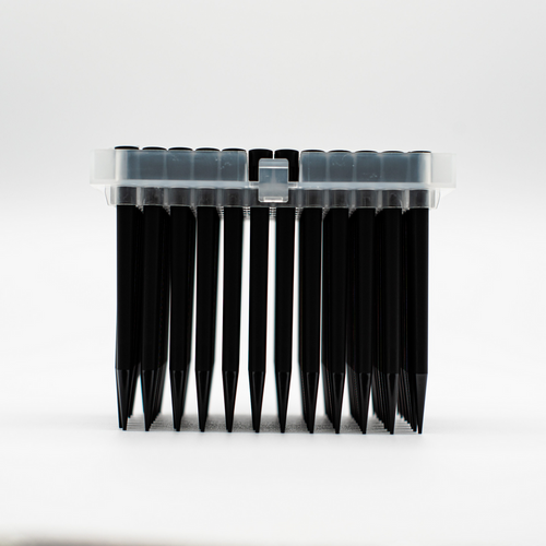 300μL, Hamilton Compatible, non-filter, non-sterile, 5 blister pack, Black Conductive, 96 tips per rack, 80 racks per case