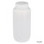 Bottle, Wide Mouth, LDPE Bottle, Attached PP Screw Cap, 1000mL, 12/Pack