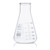 Flask, Erlenmeyer, Globe Glass, 500mL, Wide Mouth, Dual Graduations, ASTM E1404, 6/Box