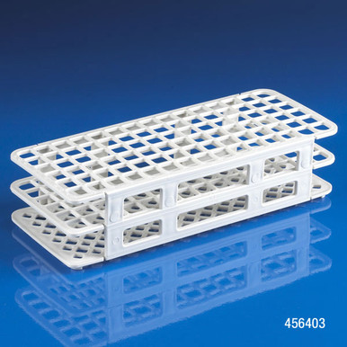 Snap-N-Rack Tube Rack for 12mm and 13mm Tubes, 90-Place, PP, White ...