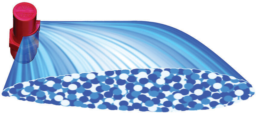TeeJet 1/2XPL-VP XP BoomJet Boomless Flat Spray Nozzles