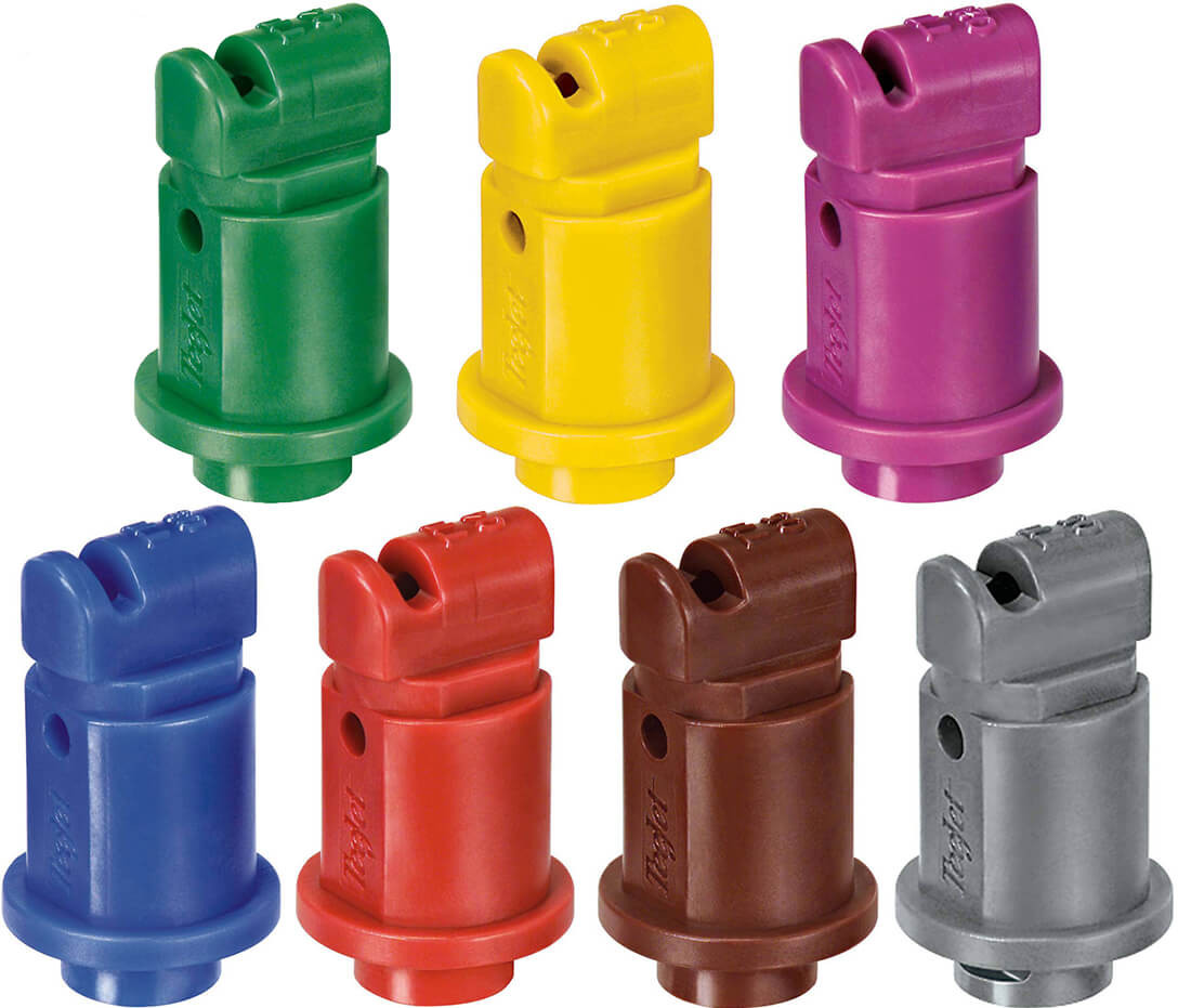 TeeJet TTI110-VP-C Turbo Induction Flat Spray Tip Nozzles with Cap