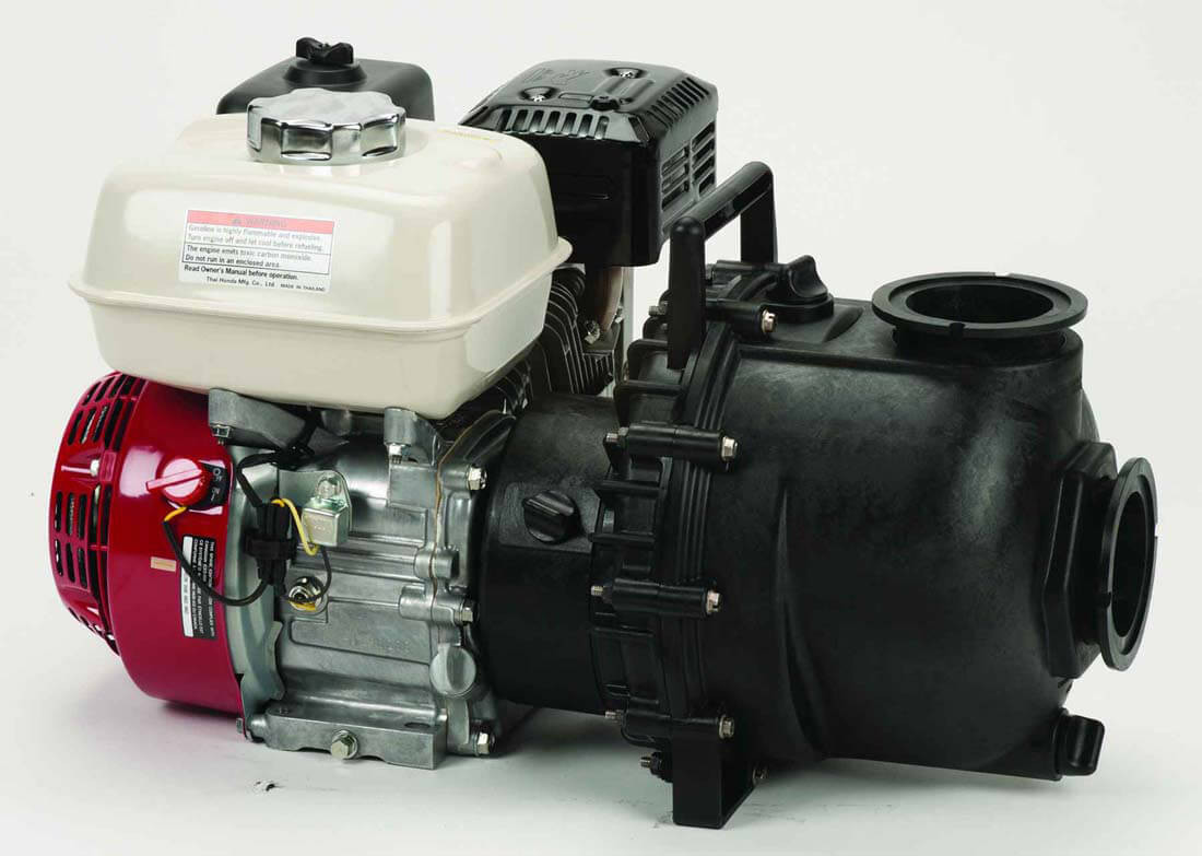 Banjo M300PH13W M300PH13W -13 HP Honda Gas Engine Poly Pump with 3