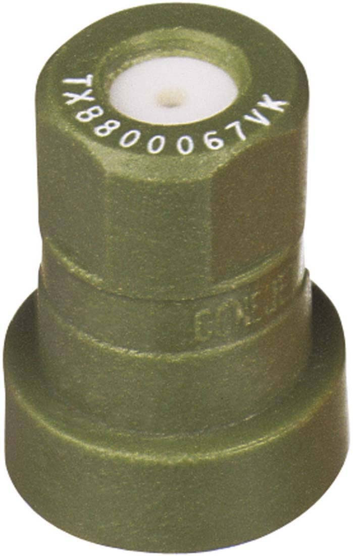 TeeJet TXB800067VK ConeJet Brown Acetal-Ceramic Ceramic VisiFlo