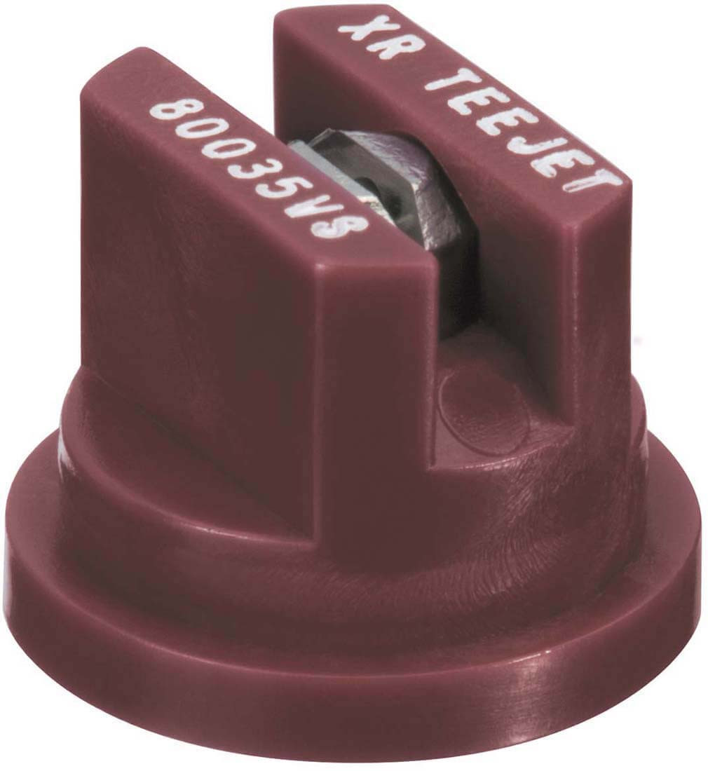 XR Brown Extended Range Flat Spray Tip Nozzle | XR80035VS TeeJet
