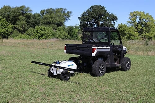 Master SLP-51-036D-MM | 36 Gallon Lawn Trailer Broadcast Sprayer