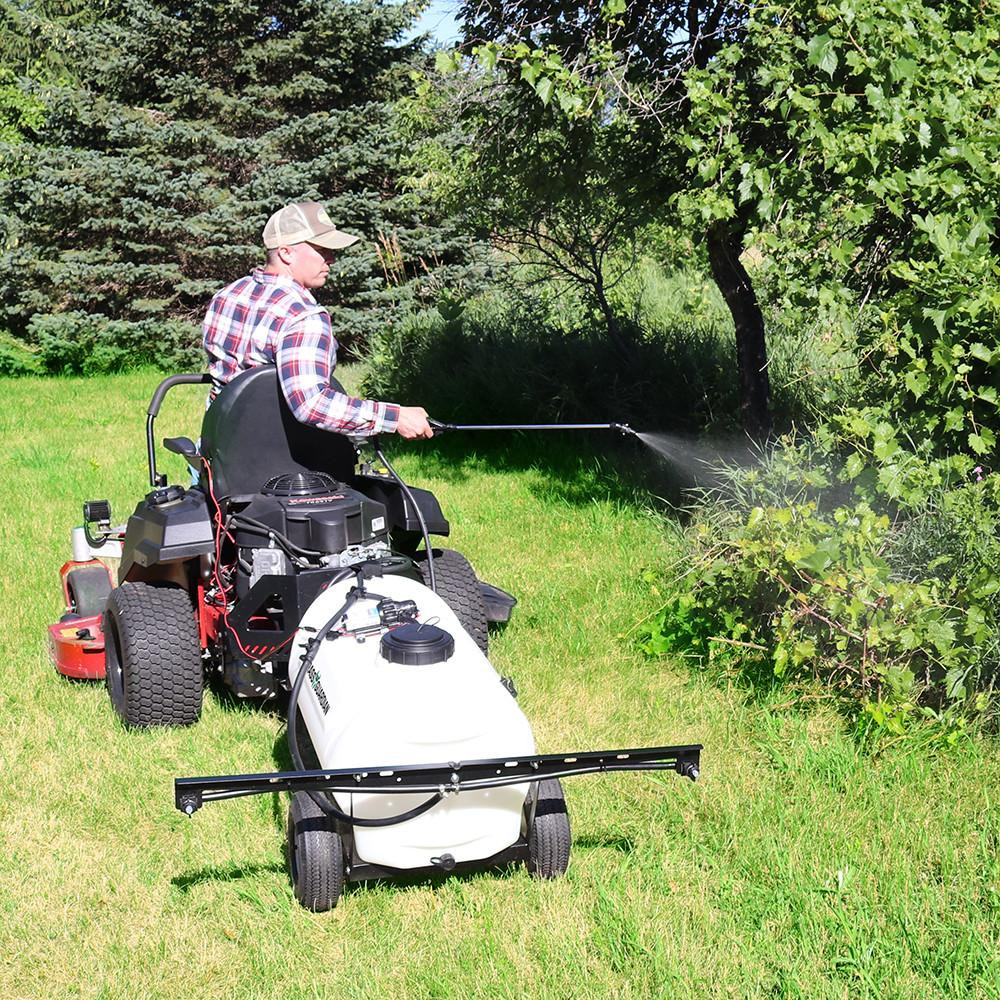 Master Grass Guardian 25 Gallon Trailer Broadcast Sprayer - 1.1GPM