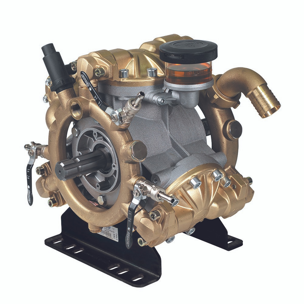 digirit53T、52T、51T、50T Comet IDS1401 Three Diaphragm Pump - 6 Spline PTO Shaft (1 3/8