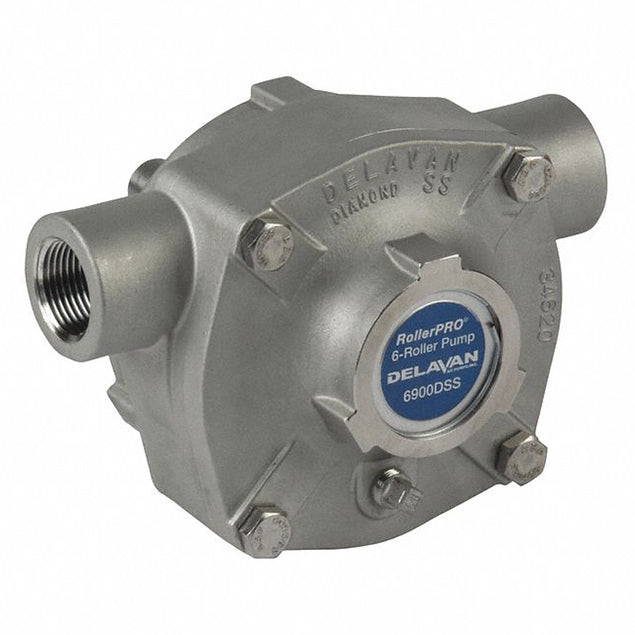 Delavan 6900DSS - Diamond Stainless Steel 6 Roller Pump