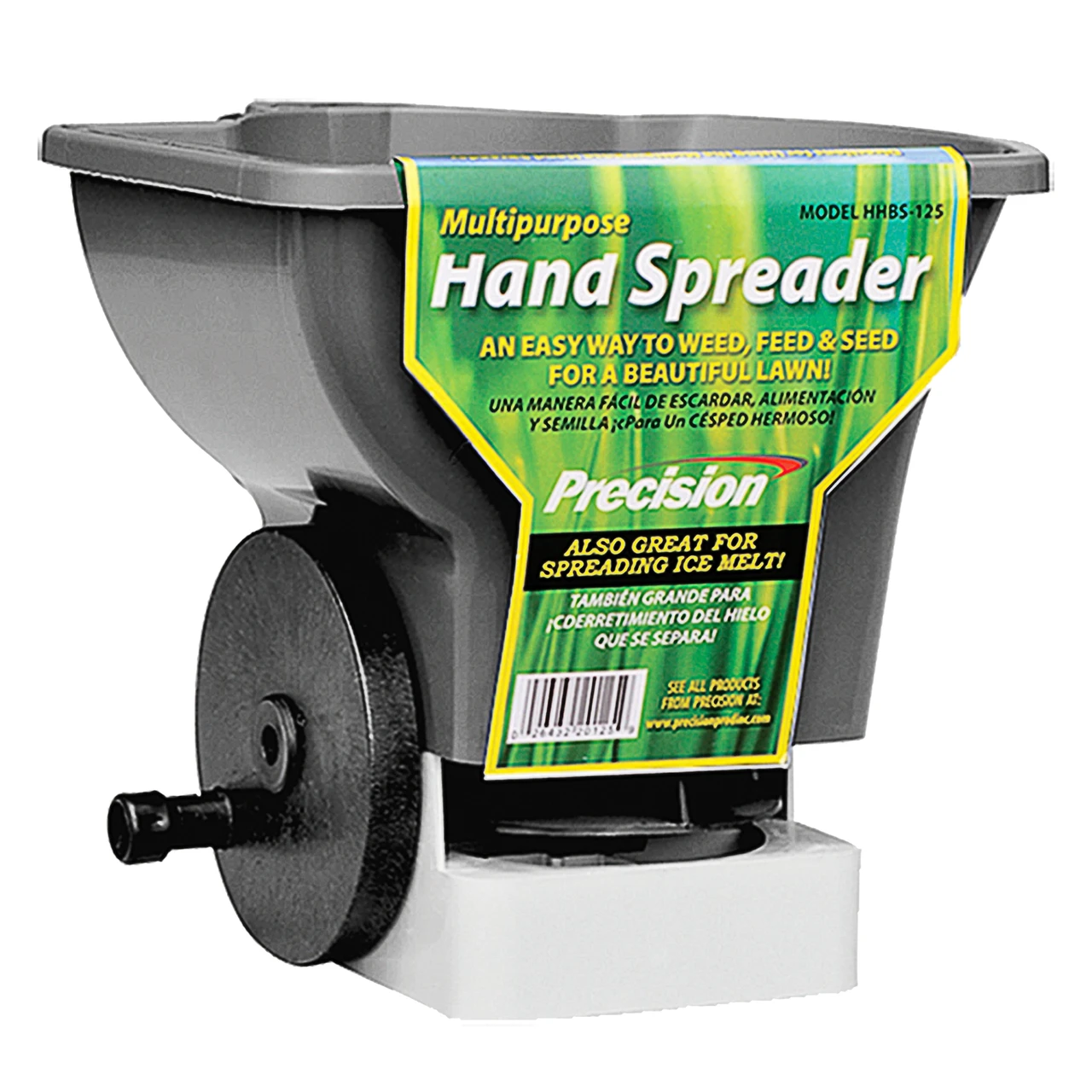 Precision Ergonomic Handheld Spreader, 6 lbs. Capacity