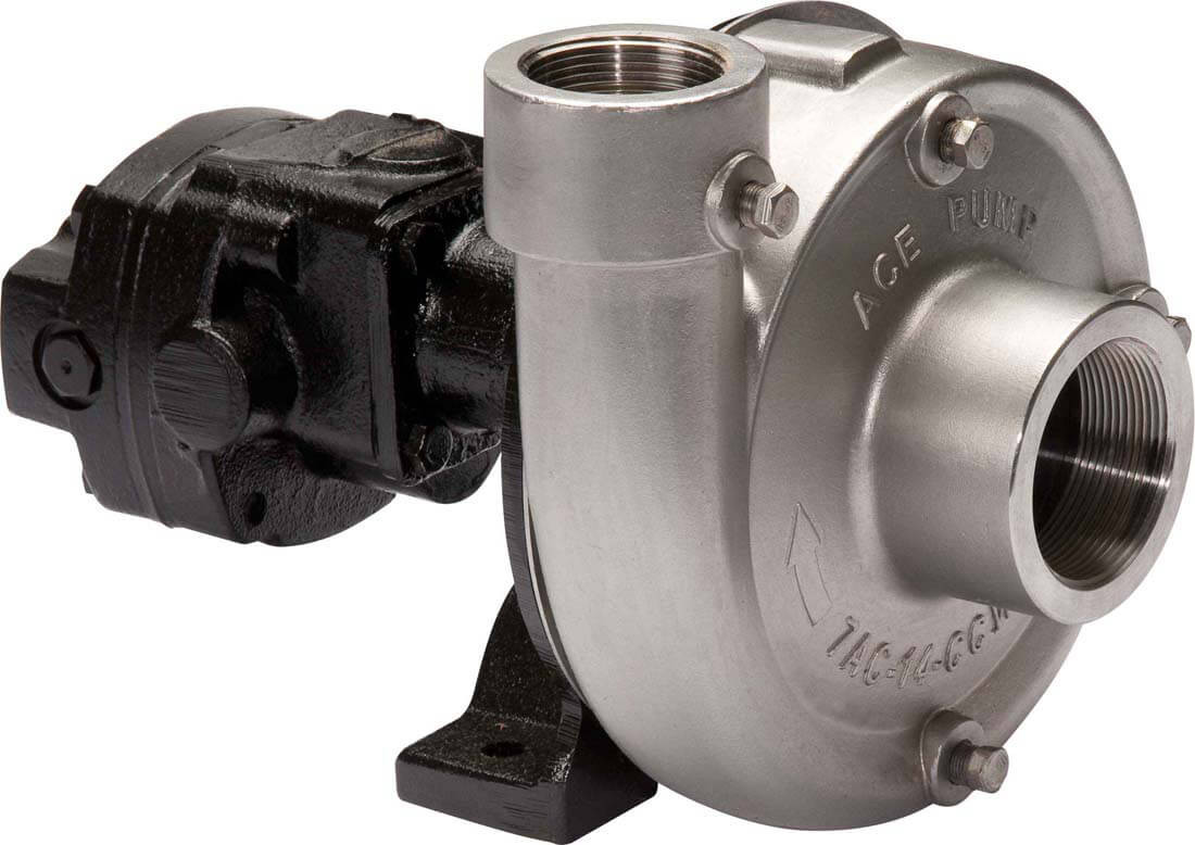 Ace FMC-200SS-HYD-304 Hydraulic Driven 316 Stainless Steel Pump