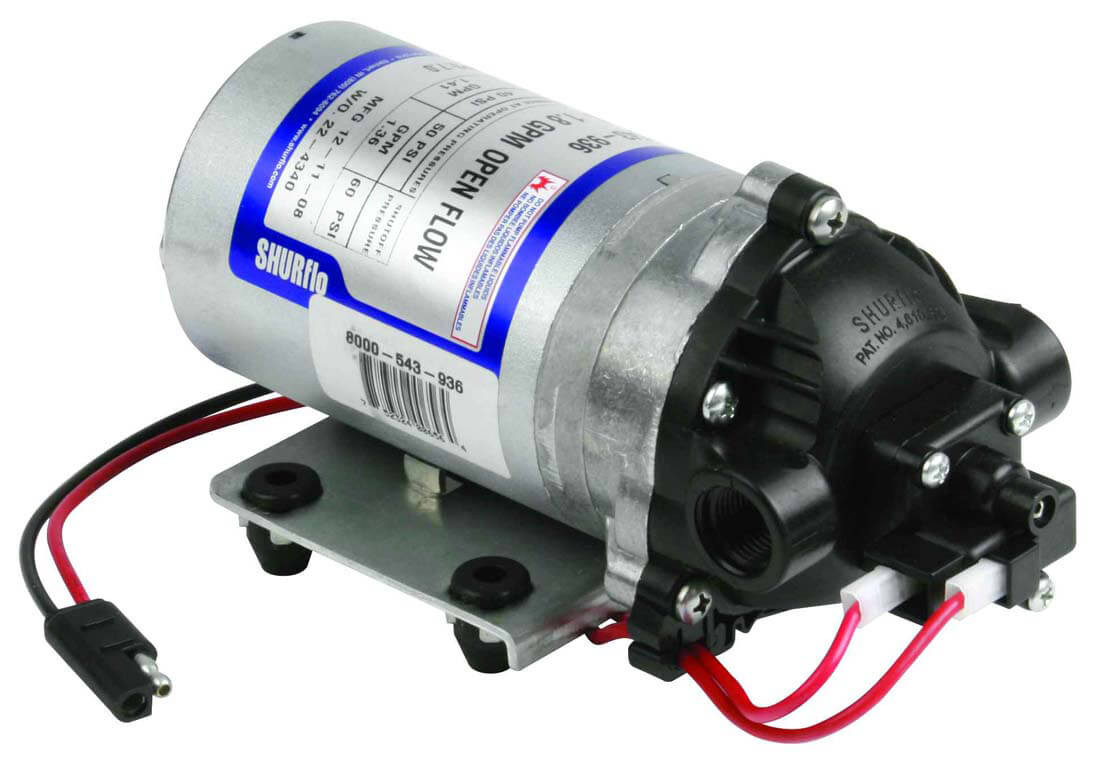 Shurflo 8000-543-936 12 Volt Electric Pump with 3/8