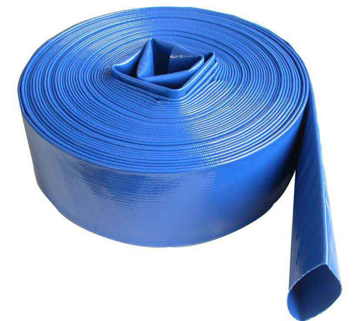 3" Blue Flat Lay Hose / 100 ft