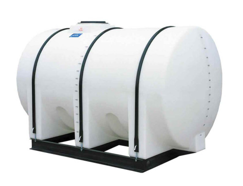 1300 Gallon Horizontal Leg Tank with Bands