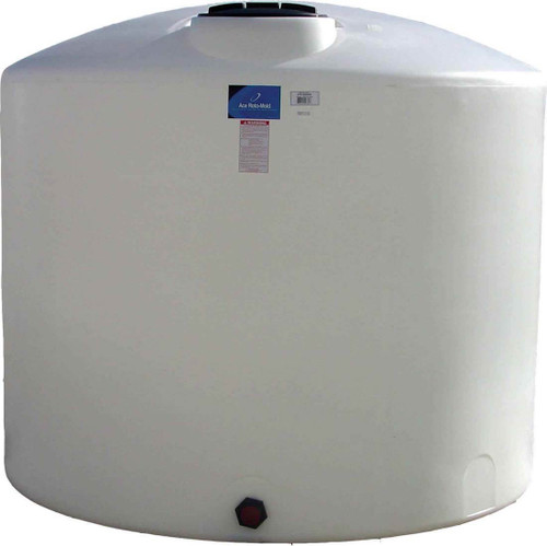 3100 Gallon Plastic Vertical Storage Tank