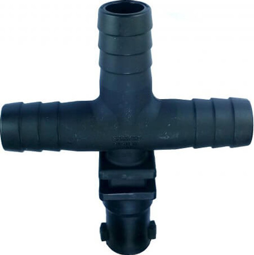 3/4" Hose Barb 1 Outlet QJ100 Single Nozzle Body for Dry Applications-1703062834