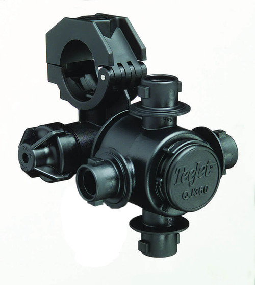 25mm Tubing 3 Multiple Nozzle Body | QJ363C-25MM-NYB TeeJet