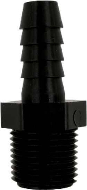 Hose Barb Adapter Fitting - 3/8" MPT x 1/4" Hose Barb-1703065189