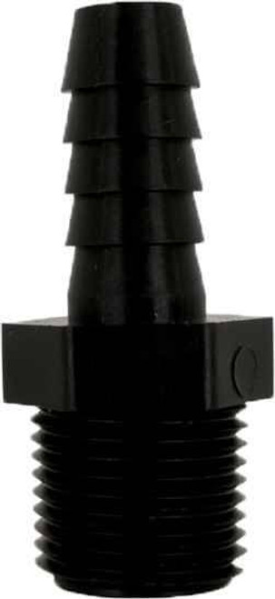 Hose Barb Adapter Fitting - 1/2" MPT x 3/8" Hose Barb-1703065217