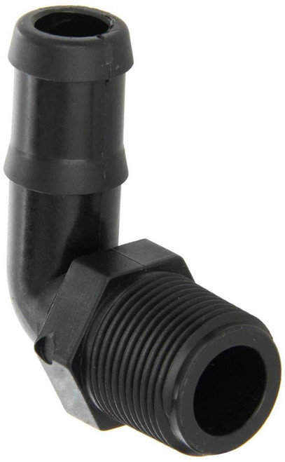 90° Hose Barb Fitting - 1/4" MPT x 1/4" Hose Barb