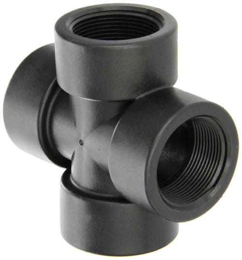 Banjo CR038 Pipe Cross Fitting - 3/8