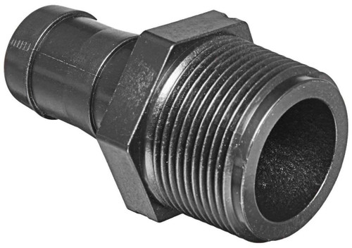 Hose Barb Fitting - 1 1/2" MPT x 1 1/2" Hose Barb