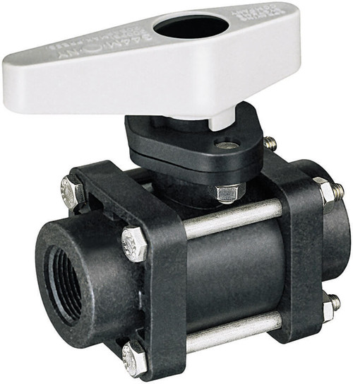 1" FPT Polypropylene Ball Valve-1703071768