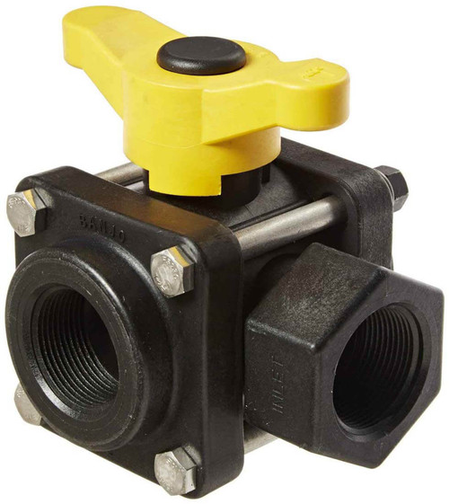 1 1/4" FPT Polypropylene Ball Valve-1703072127