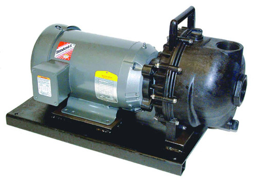 5 HP Three Phase Electric Engine Poly Pump with 2" NPT-1703053900