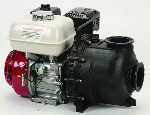 6.5 HP Honda Gas Engine Poly Pump with 3" NPT