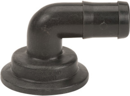 2" Flange x 1¼" 90° Hose Barb