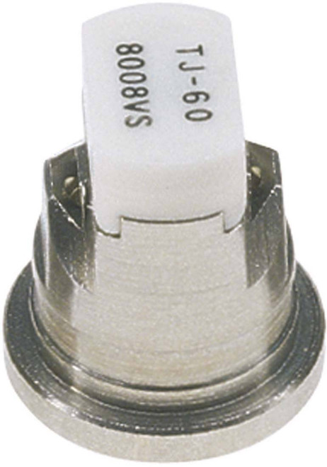 TeeJet TJ60-6502VS TwinJet Yellow Acetal-Stainless Steel Twin Flat